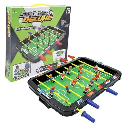 Produktbild: POPETPOP Fußball-partyspiele – Mini-fußball-Tisch-billardtischfußballautomat Für Kinder Und Erwachsene Multisport-spieltisch