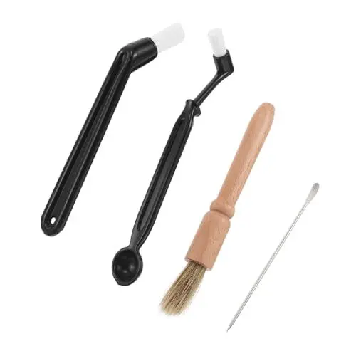 Produktbild: POPETPOP 1satz Küchen Reinigungsset Praktisches Teiliges Set Für Espresso-maschinen Bürsten Für Kaffeemaschinen Und Mühlen Effektive Reinigung Für Besseren Kaffeegenuss
