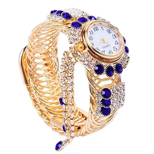 Produktbild: POPETPOP 1stk Armbanduhr Strassuhren Für Damen Armreifuhr Armband Uhren Dame Uhren Armband Und Uhren Uhr Mit Diamantarmband Mode Diamantkettenuhren Schmuck Uhr Legierung Leser Anmut Frau