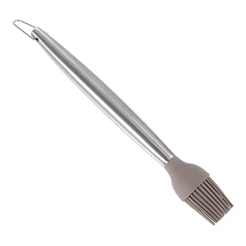 Produktbild: POPETPOP 1stück Silikon Bbq Pinsel Mit Edelstahlgriff Hitzebeständig Leicht Zu Reinigen Für Marinaden Und Öl Für Grill Backen Und Küche