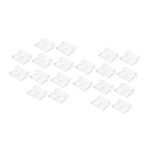 Produktbild: POPETPOP 2 Sets Aquarium-abdeckungsträger Deckelträger Für Offene Und Strohfischtanks 10 Stück * 2