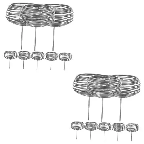 Produktbild: POPETPOP 20stücke Stainless Steel Düngerkorb Teiliges Pflanzendünger-behälter Für Bonsai Und Garten Praktische Und Langlebige Düngerkästen Für Einfache Anwendung Im Boden