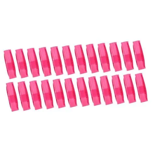 Produktbild: POPETPOP Stk Schwamm-Lockenstab Pinzettenhülle lockig DIY lockenföhn Lockenwickler Werkzeuge für Haarrollen frisur werkzeuge kein Haarschaden Friseurwerkzeug Haarfass Plastik Rosa