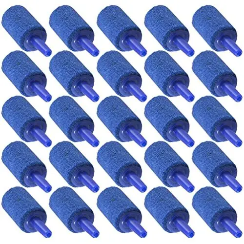 Produktbild: POPETPOP 25stücke Aquarien Luftstein Zylinder Blasendiffusor Für Fischbecken Hochwertige Sauerstoffsteine Für Teiche Und Hydrokultur Effektive Luftzirkulation Und Nährstoffverteilung