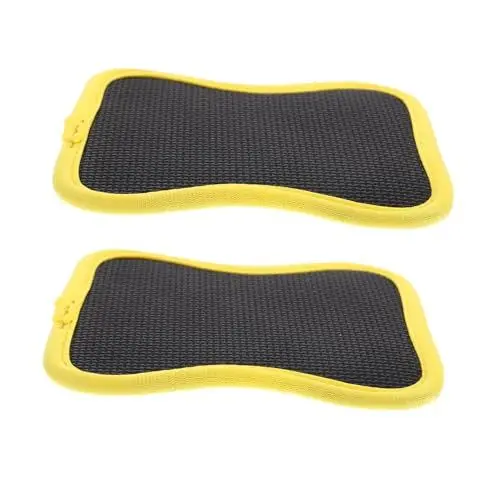Produktbild: POPETPOP 2St Fitnesshandschuhe fitnessgeräte fitness zubehör hantelgriffe fitness-zubehör fitness handschuhe abnehmbares Polyesterpolster Fitnessstudio-Versorgung Hantelmatte Neopren
