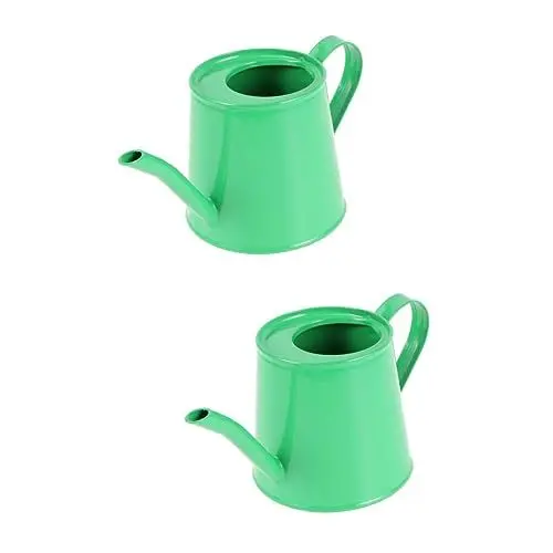 Produktbild: POPETPOP 2stücke Mini Gießkanne Aus Eisen Für Dekoration Und Fotografie Leichtgewichtiger Wasserbehälter Grün Für Schreibtisch-layouts Und Kreative Arrangements Für Ihr Zuhause Und