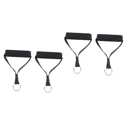 Produktbild: POPETPOP 2-Teiliges Set Training mit dem Widerstandsband fitnessband fitnessbänder Widerstandsbänder mit Griffen Übungsbänder mit Griffen Trainingsanzug flaschenzug Fitnessgerät trainieren