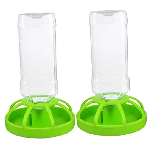 Produktbild: POPETPOP 2 Stücke Reptil Wasser Schüssel Pet Feeder Automatische Trinkwasser Dispenser Sicher für Haustiere