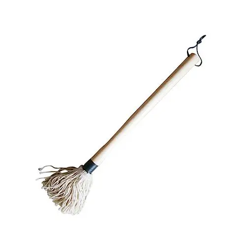 Produktbild: POPETPOP 2 Stk Grillwischbürste Bastelmopp Saucenpinsel weihnachtsbanner vliesstoff veilchentopf Bastelpinsel wischmop Mops Grillmop begießen Grillwischer groß Grillbürste Sojasauce Hölzern
