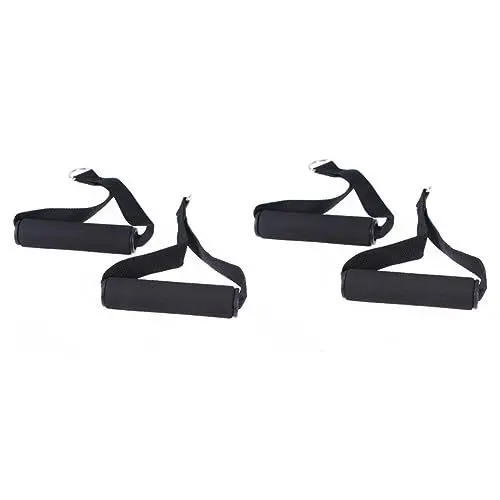 Produktbild: POPETPOP 2 Stück Paar Workout-Fitnessband handhaben Trizeps-Seilkabelbefestigung gymnastikband fitnessbänder Fitnessgerät trainieren Training mit dem Widerstandsband Yoga Übungsgürtel