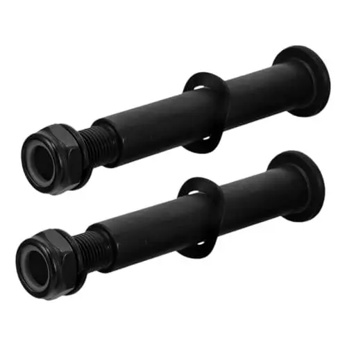 Produktbild: POPETPOP 2st Fitness-Crosstrainer Beinschrauben Für Ellipsentrainer Zubehör Für Fitnessgeräte Ellipsentrainer-Schrauben Zubehör Für Crosstrainer Elliptischer Fahrradbolzen Stahl Black
