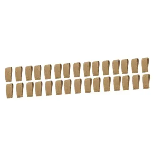 Produktbild: POPETPOP 30 Stk Gurtanker Gurtbandhalter Clip-krughalter Elastische Gürtelhalter Elastische Gurthalterung Schlingenhalteband Gürtelzubehör Riemenhalter Gürtelschlaufenhalter Retainer Nylon