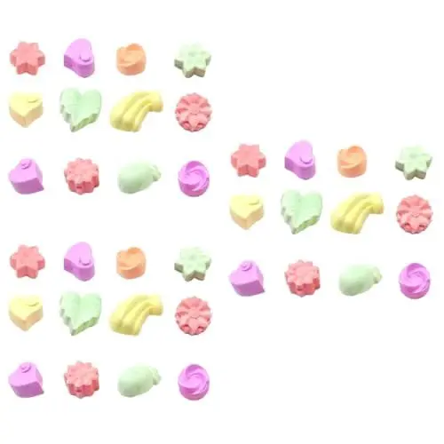 Produktbild: POPETPOP 36stücke Kleiner Mineralstein-kauspielzeuge Für Hamster Kaninchen Und Papageien Mit Befestigungsdraht Natürlicher Calcium-kautschuk Für Gesunde Zähne Buntes Design Für