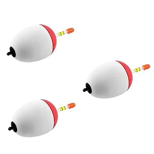 Produktbild: POPETPOP 3St Eva Bobber eisangeln Angler ausrüstung Angeln fischen Fishing Tackle Bojenangeln Leuchtstab schwimmt Fischen schwimmt Wels leuchtstäbe Angelbopper Schwimmer zum Angeln
