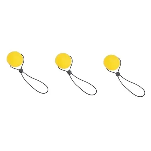 Produktbild: POPETPOP 3St Powerbälle trainieren Fingergriffball Übungen Squeezeball stress balls stressbälle Spielzeug Griff stärken Ball Fitnessgeräte Anti-Drop Powerball Entlüftungskugel Griffigkeit