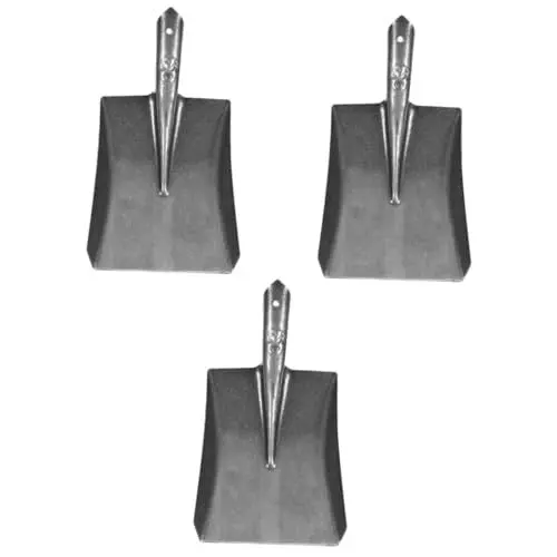 Produktbild: POPETPOP 3St landwirtschaftliche Werkzeugschaufel Hand Metallkohle Gartenkelle agritox Farming Craft Mini-Spachtel Schaufel Kinder Garten Werkzeug nützlicher Gartenspaten tragbar