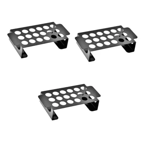 Produktbild: POPETPOP 3 STK Chili Hähnchenschenkel Grill Stainless Steel ausstecher Rentier Outdoor-Grillständer Grillrost Peperoncini Hähnchenkeulen Hähnchenflügel-Bräter Chili-Bräter Metall Bratpfanne