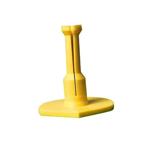 Produktbild: POPETPOP 3 STK Pad-Zubehör Netz Vice Golf-Tees Nudel Verstellbarer Golf Golfball Golf Balls Golfplatzbedarf Golfübung golfrasen Halter Versorgung Ball-Tee Ballhalter Gummi Yellow