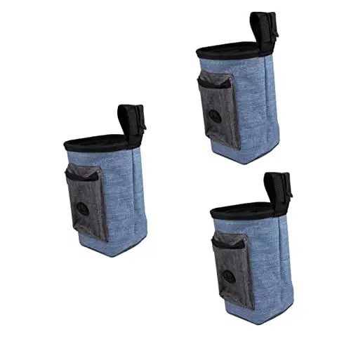 Produktbild: POPETPOP 3st Leckereien Für Hunde Hundekotbeutel Leckerlibeutel Für Das Hundetraining Leckerlis Für Große Hunde Tasche Für Hundeleckereien Hundetasche Hündchenfutter Haustier Snack-Paket