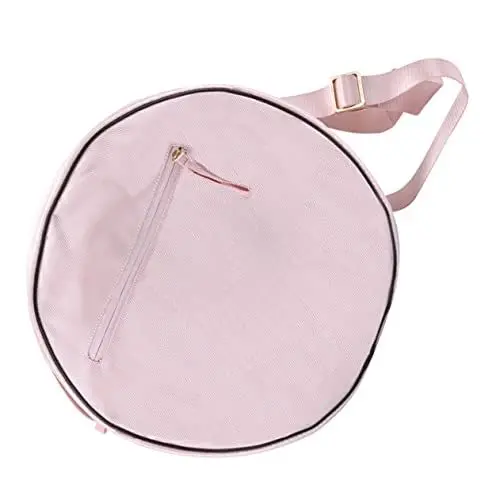 Produktbild: POPETPOP 3st Yoga-radtasche Yogatasche Yoga-zubehör Yoga-Rad-Reisetasche Sporttasche Weekender-Schultertasche Reisezubehör Yoga-ausrüstung Radständer Fitness Yoga-blöcke Rosa Lagerung Nylon