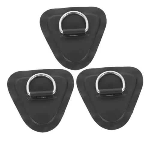 Produktbild: POPETPOP 3stücke Ringe Aus Edelstahl Für Kajak Boot Praktische Befestigungsbügel Für Und Sicherheitsleinen Für Kanufahren Und Wassersportzubehör