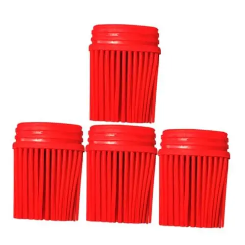 Produktbild: POPETPOP 4er-pack Silikon-backpinsel Bbq-ölpinsel-nachfüllpackungen Hitzebeständige Grillpinsel Einfach Zu Handhaben