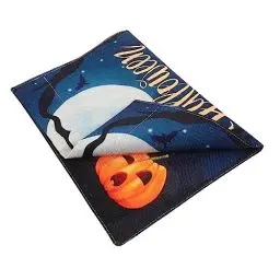 Produktbild: POPETPOP 5St Halloween-Gartenbanner Party-Deko-Flagge Halloween-Windsack Festivalfahnen Kürbisgartenfahne halloween aussendeko halloween party Gartenflagge Halloween-Außendekoration Flachs