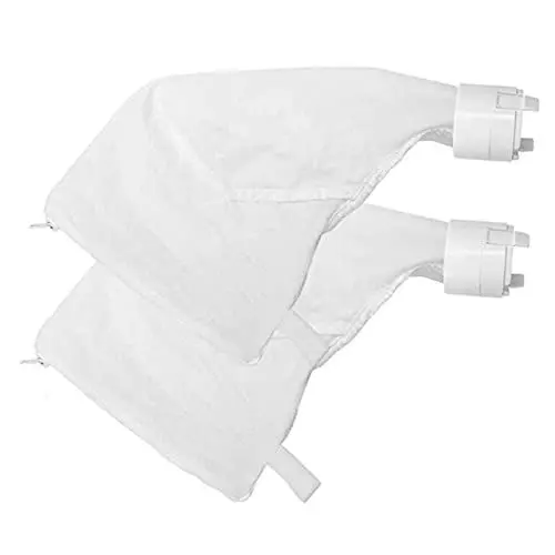 Produktbild: POPETPOP 6 STK Pool-reinigungs Tasche Poolreiniger Allzwecktasche Schwimmbadreiniger Pool-Skimmer-sockenschoner Spa-Skimmer Mehrzweckreiniger Poolskimmer Weiß Roboter Abs Einkaufstüte