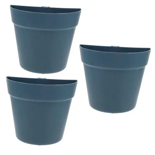Produktbild: POPETPOP 6 STK Topfpflanze Wandblumenhalter Blumentöpfe Blumenhalter zum Aufhängen an der Wand Töpfe für Pflanzen Zimmerpflanzentöpfe dekorativer Blumentopf Hydroponik Blumenstand Bonsai