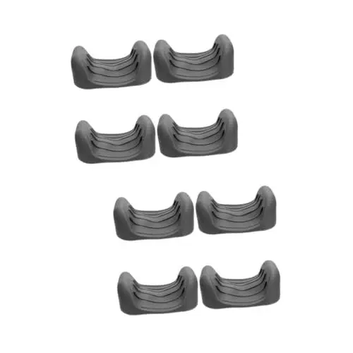 Produktbild: POPETPOP 8 Stück Rutschfeste Angelhandschuhe Hand Angelhandschuhe Rutschfeste Angelhandschuhe Rutschfeste Angelhandschuhe Anti Fisch Handschuh Fußball Kinnriemen Für Helm Rutschfeste