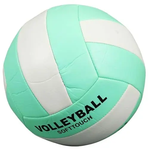 Produktbild: POPETPOP Beachvolleyball Volleyball Kinder Jugend Team Anfänger Volleyball Für Draußen Drinnen Strand Pool Wasserspiel Offizieller Trainings- Und Übungsball Der Größe 5