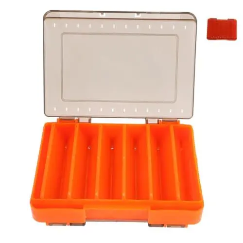 Produktbild: POPETPOP Doppelseitige Angelköderbox, Tragbare Für Angelköder Und Angelgeräte, Kleiner Kunststoffbehälter Für Outdoor-angelausrüstung