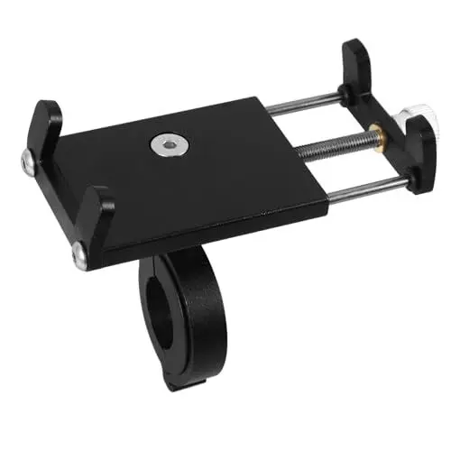 Produktbild: POPETPOP Fahrrad Handyhalterung Mit Schnellem Release Stabiler Konstruktion Für Und Smartphones Vibrationsdämpfend Installieren Für Outdoor-aktivitäten