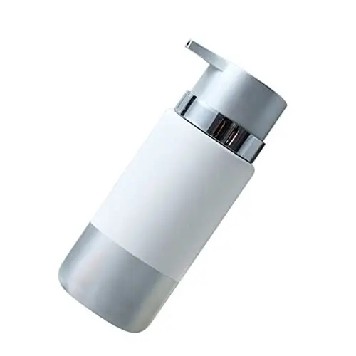 Produktbild: POPETPOP Wiederverwendbare Spenderpumpe Flasche Keramik Shampoo Lotion Flüssigseife Handspender Reise Hause