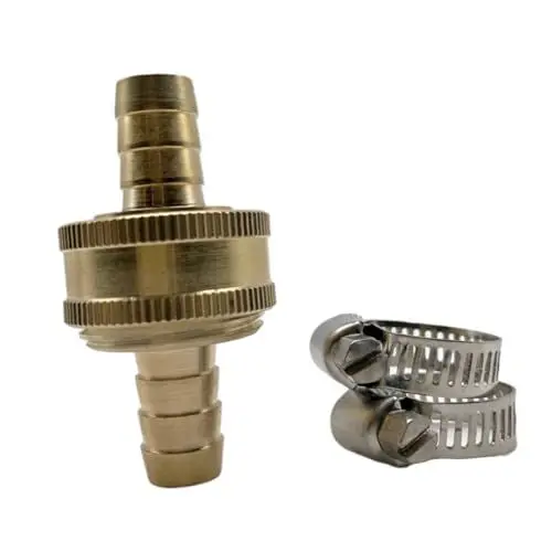 Produktbild: POPETPOP Gartenbewässerungsrohrverschraubungen 1/2 Innen Und Außengewinde Langlebige Kupferverbindungen Für Sichere Metallverbinder Ideal Für Gartenbewässerungssysteme Und