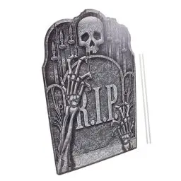 Produktbild: POPETPOP Grabstein-Requisiten Dekor Halloween-grabstein Grabsteine Grabstein Für Halloween Grabstein Aus Schaumstoff Ornament Werbetafel Uv