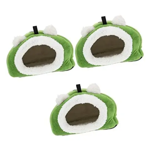 Produktbild: POPETPOP 3 Stücke Komfortable Guinea Pig Nest Bett Hamster Hideout Nest Guinea Pig Kuscheln