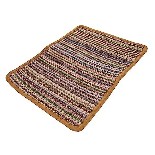 Produktbild: POPETPOP Katzenkratzbrett-Matte Sisal 30x40cm Schneidbare Heimtierbedarf Katzenspielzeug Zufällige Farbe