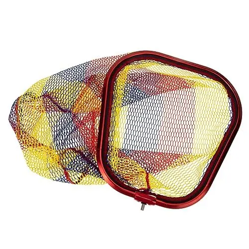 Produktbild: POPETPOP Aluminium Net Fisch Fangen Freigeben Sicher Für Fisch Waagen Multi-Zweck Net Zufällig