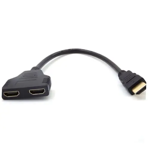 Produktbild: POPETPOP Patchkabel Verbindungskabel Adapterkabel Stecker Buchse Kabel Adapter Subleitung Männlich Zu Weiblich Kabel Schnittstelle HDTV Splitterkabel Für HDTV Kompatible Geräte Anschluss
