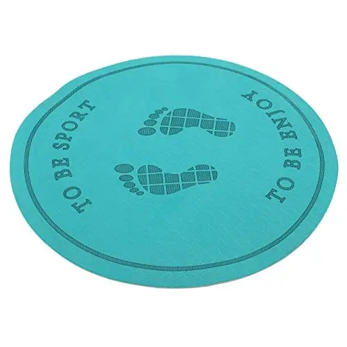 Produktbild: POPETPOP Sprungmatte Sportmatte zum Trainieren Fitnessmatte Springseile für Fitness Yoga-Knieschützer gymnastikmatten gymnastics mat tragbares Sprungbrett Trainingssportmatte tpe Dark Green