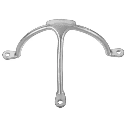 Produktbild: POPETPOP 316 Marine Edelstahl Halterung Boot Unterstützung Yacht Montage Halterung Deck Hardware Marine Zubehör