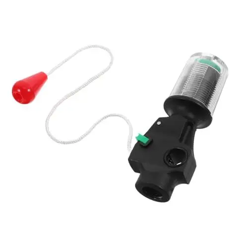 Produktbild: POPETPOP Schnellluftpumpe Für Aufblasbares Automatisches Aufblasgerät Tragbares Aufblaszubehör Für Rettungswesten 33 G/24 G Co2-flasche Manueller/zufälliger Stil