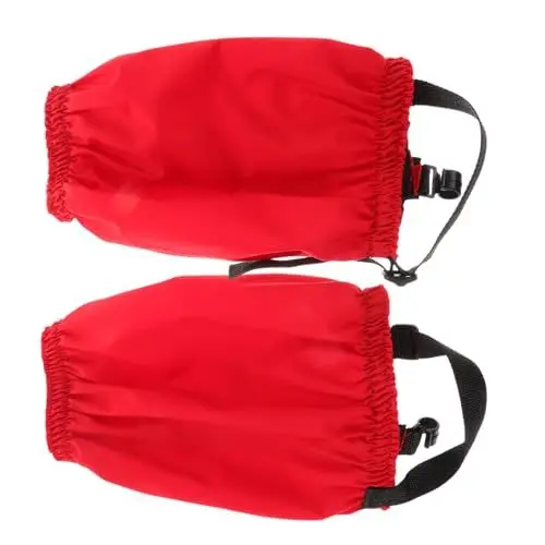 Produktbild: POPETPOP wasserdichte Wandergamaschen Mit Verstellbarem Gummifußriemen Gamaschen Für Kletterstiefel Und Schuhe Zum Schutz Vor Schnee Und Schlamm Für Wandern Trekking Und
