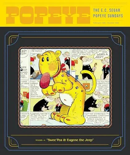 Produktbild: Popeye: Swee'pea & the Jeep (E. C. Segar Popeye Sundays, 4)