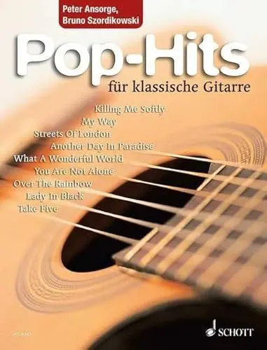 Produktbild: Pop-Hits für klassische Gitarre: 23 beliebte Songs von Elvis bis Phil Collins. Gitarre. (Klassische Gitarrenhits)