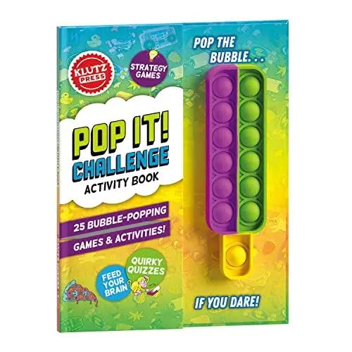 Produktbild: Pop-it Challenge Activity Book (Klutz)