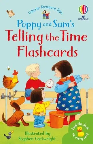 Produktbild: Poppy and Sam's Telling the Time Flashcards (Farmyard Tales Poppy and Sam): 1
