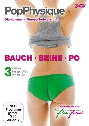 Produktbild: PopPysique - Bauch, Beine, Po (3 DVDs)