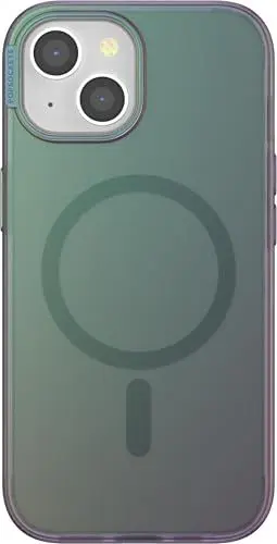 Produktbild: PopSockets iPhone 15 Hülle Kompatibel mit MagSafe, Handyhülle für iPhone 15, kabellos aufladbar, nur Hülle - Nightshade